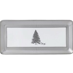 NWT Wedgwood Winter White Sandwich Tray
